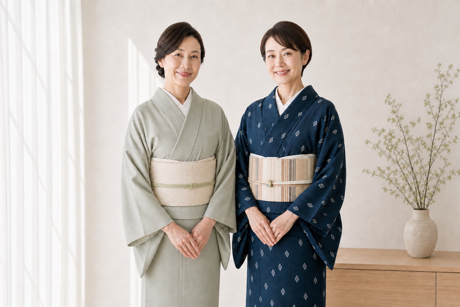 講師と受講生が並ぶ初等科のイメージ